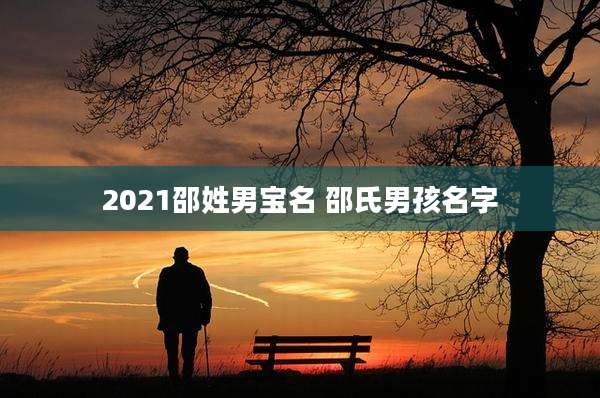 2021邵姓男宝名 邵氏男孩名字