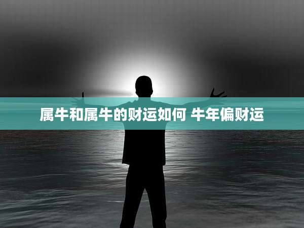 属牛和属牛的财运如何 牛年偏财运