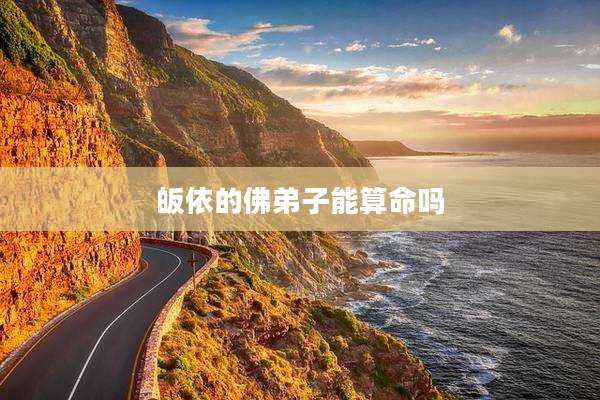 皈依的佛弟子能算命吗