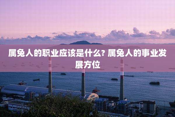 属兔人的职业应该是什么? 属兔人的事业发展方位