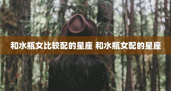 和水瓶女比较配的星座 和水瓶女配的星座