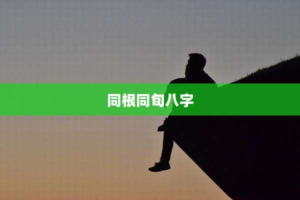 同根同旬八字