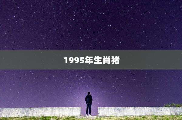1995年生肖猪