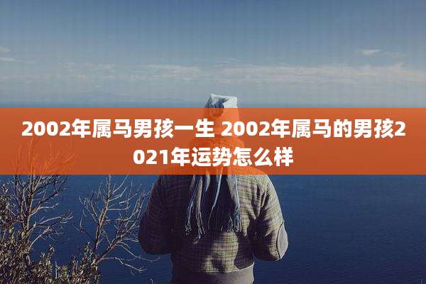 2002年属马男孩一生 2002年属马的男孩2021年运势怎么样