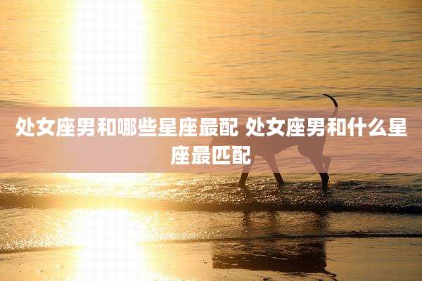 处女座男和哪些星座最配 处女座男和什么星座最匹配