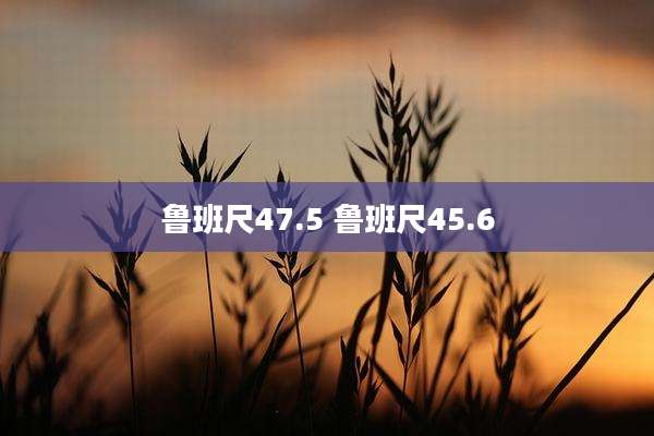 鲁班尺47.5 鲁班尺45.6