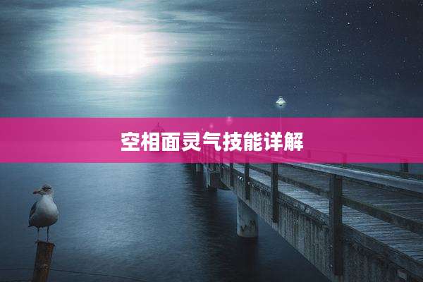 空相面灵气技能详解