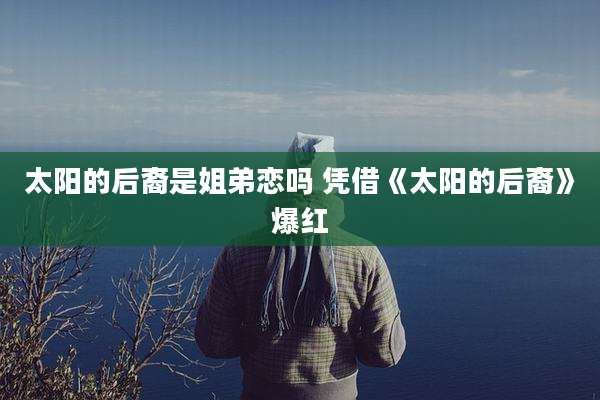 太阳的后裔是姐弟恋吗 凭借《太阳的后裔》爆红