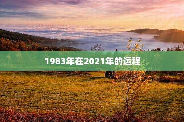 1983年在2021年的运程