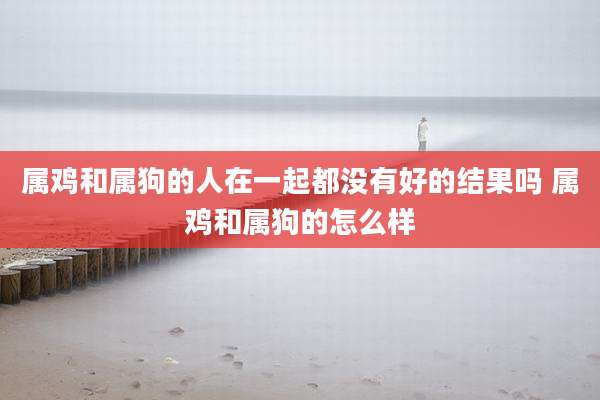 属鸡和属狗的人在一起都没有好的结果吗 属鸡和属狗的怎么样