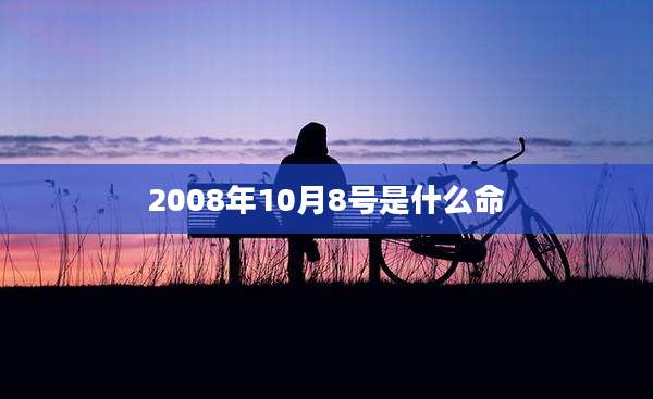 2008年10月8号是什么命