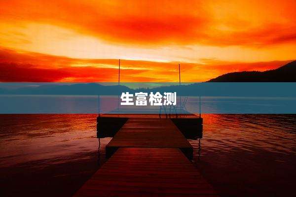生富检测