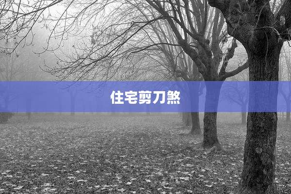 住宅剪刀煞