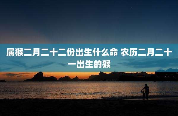 属猴二月二十二份出生什么命 农历二月二十一出生的猴
