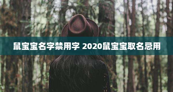鼠宝宝名字禁用字 2020鼠宝宝取名忌用