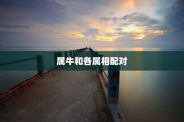 属牛和各属相配对