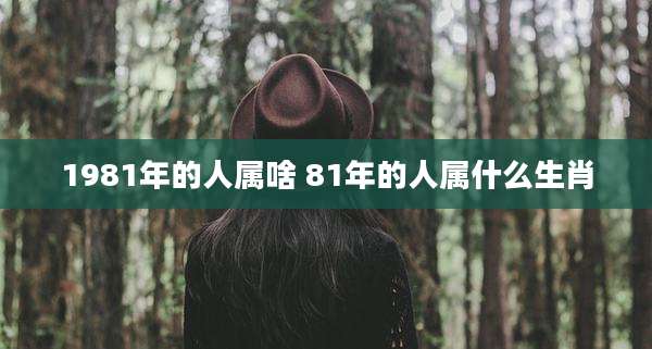 1981年的人属啥 81年的人属什么生肖