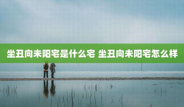 坐丑向未阳宅是什么宅 坐丑向未阳宅怎么样