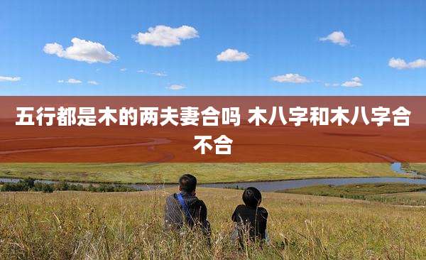 五行都是木的两夫妻合吗 木八字和木八字合不合