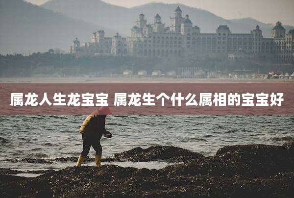 属龙人生龙宝宝 属龙生个什么属相的宝宝好