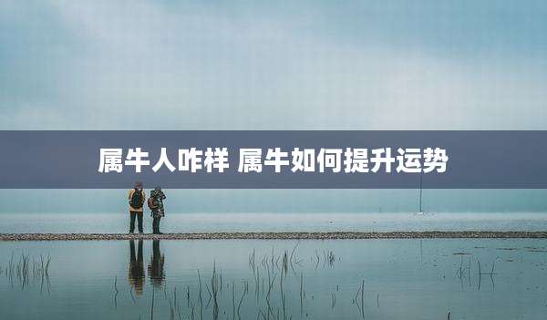 属牛人咋样 属牛如何提升运势