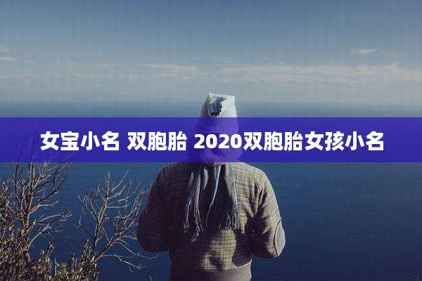 女宝小名 双胞胎 2020双胞胎女孩小名