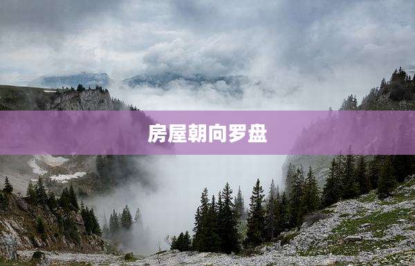 房屋朝向罗盘