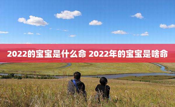 2022的宝宝是什么命 2022年的宝宝是啥命