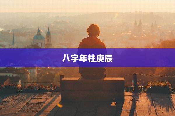 八字年柱庚辰