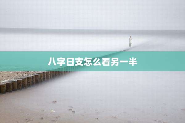 八字日支怎么看另一半
