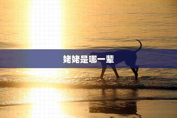 姥姥是哪一辈