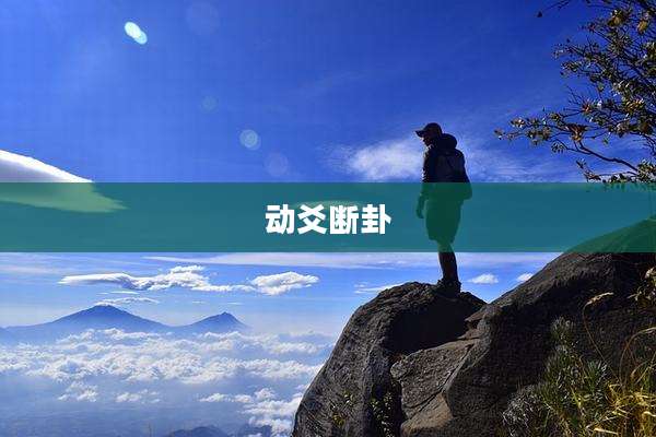 动爻断卦