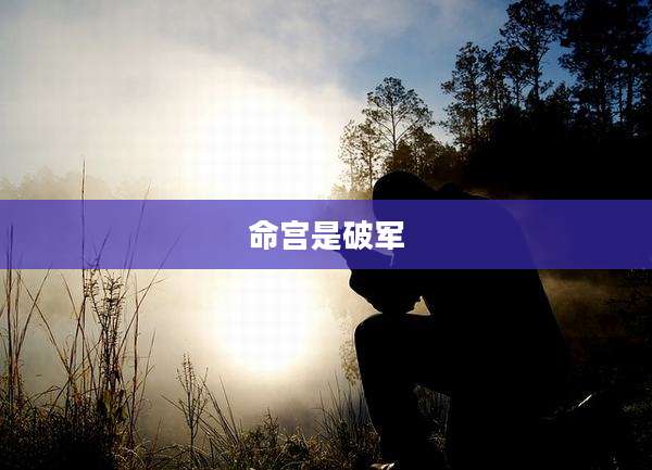 命宫是破军