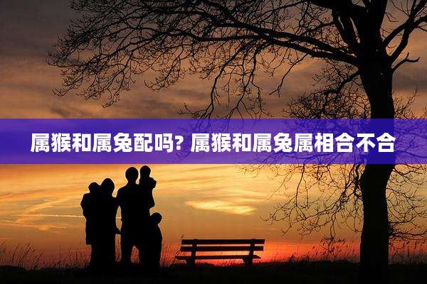 属猴和属兔配吗? 属猴和属兔属相合不合