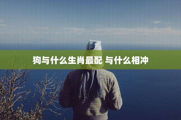 狗与什么生肖最配 与什么相冲
