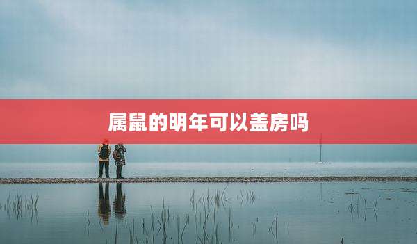 属鼠的明年可以盖房吗