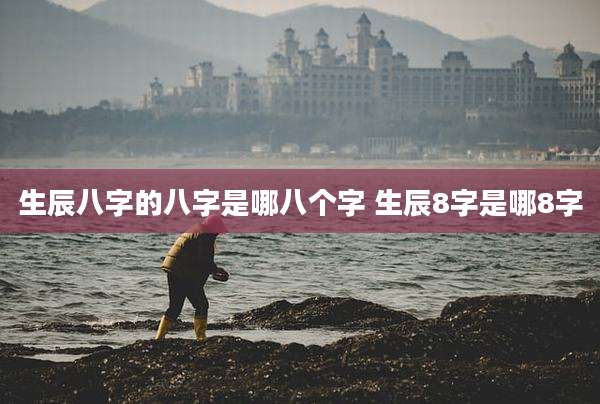 生辰八字的八字是哪八个字 生辰8字是哪8字