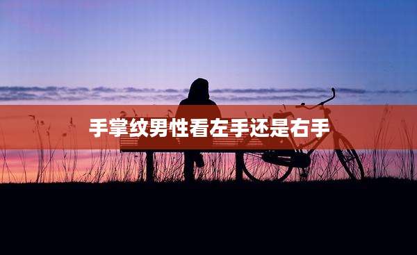 手掌纹男性看左手还是右手
