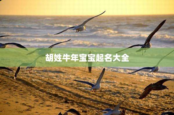 胡姓牛年宝宝起名大全