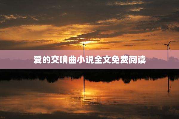 爱的交响曲小说全文免费阅读