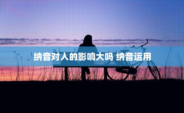纳音对人的影响大吗 纳音运用