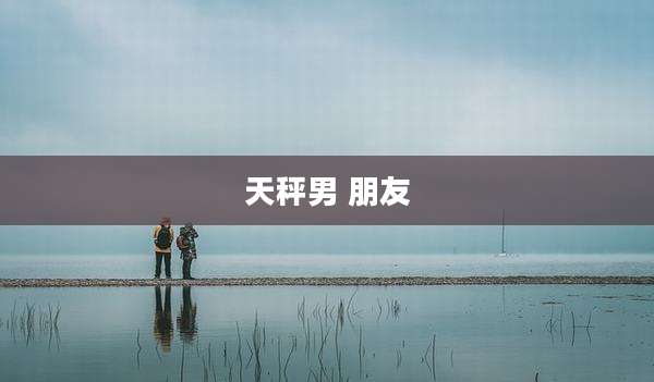 天秤男 朋友