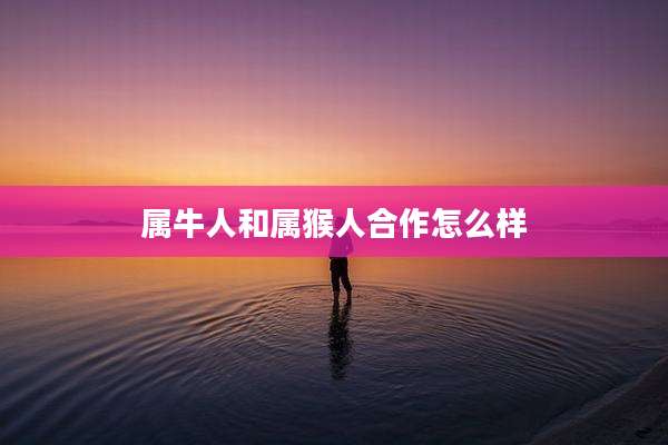 属牛人和属猴人合作怎么样