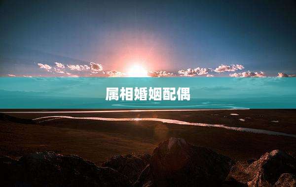 属相婚姻配偶