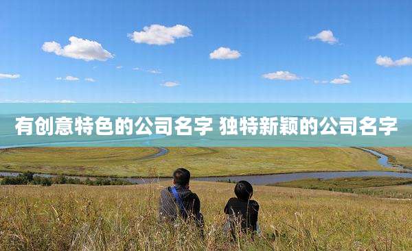 有创意特色的公司名字 独特新颖的公司名字