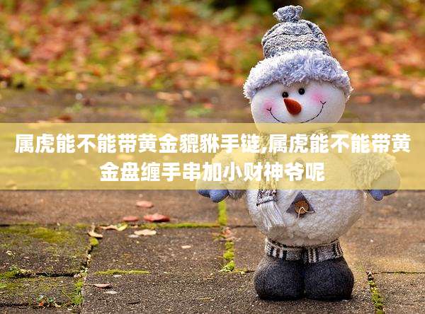 属虎能不能带黄金貔貅手链,属虎能不能带黄金盘缠手串加小财神爷呢