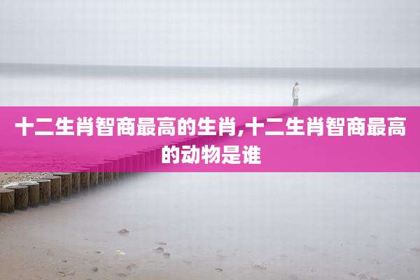 十二生肖智商最高的生肖,十二生肖智商最高的动物是谁