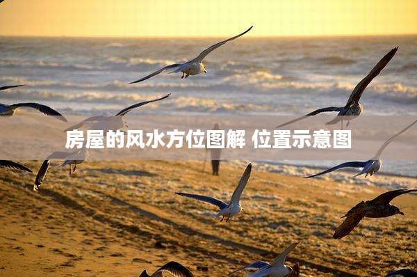 房屋的风水方位图解 位置示意图
