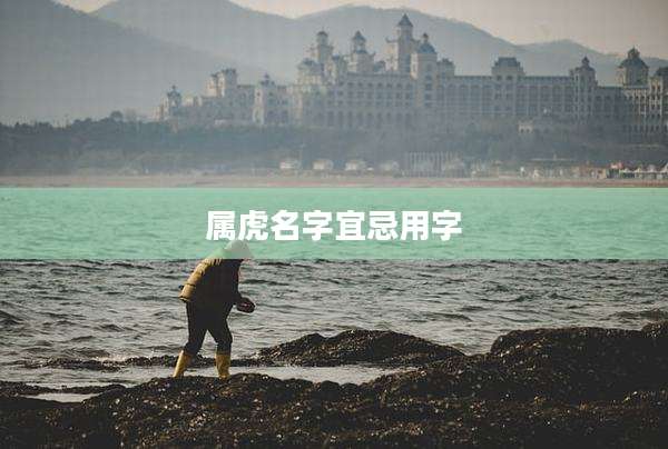 属虎名字宜忌用字