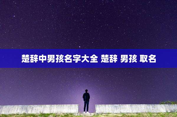 楚辞中男孩名字大全 楚辞 男孩 取名